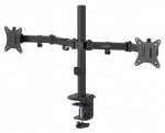 Savio Monitooripsti 17" - 32" Dual monitor desk mount