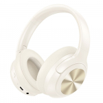 HOCO wireless headphones bluetooth ANC W54 milky white