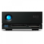 LACIE 1 suur Dokker Pro Thunderbolt tehnoloogia 4 TB USB Type-A 3.2 Gen 1 (3.1 Gen 1) Must