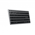 Satechi X1 juhtmeta klaviatuur Salendatud taustavalgusega Bluetooth-klaviatuur Maci, iPadi, iPhone'i jaoks ja sujuvaks mitmkigulisuseks, Nordic klaviatuurilahendus