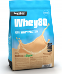 SportLife Whey80 Vaniljejtis + Stevia vadakupulber, 600 g (6240B)
