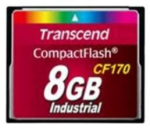 Transcend 8GB CF CARD (CF170) CF170, 8 GB, CompactFlash,