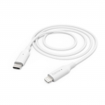 Hama USB-C - Lightning, 1.0m valge