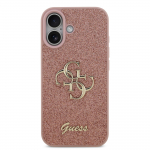GUESS PU likiv glittermbris 4G metallloogoga Apple iPhone'i 17 jaoks