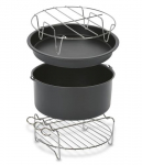 TEFAL Easy Fry XXL XA113010 fritri lisatarvik Lisatarvikukomplekt Must, Kroom