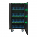 Techly CHARGING STATION TROLLEY 80 USB