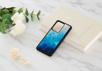 iKins AND quot;SmartPhone case Samsung Galaxy S20 Ultra AND quot; Blue Lake Black