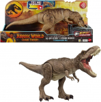 Mattel Jurassic World HXF54 All-Out Attack Tyrannosaurus Rex, Toy Figure