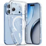 Tech-Protect TECH-PROTECT FLEXAIR GLITTER phone case with MagSafe support for iPhone 17 Pro Max | iPhone 18 Pro Max transparent