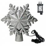 Riff SNOWFLAKE projector for X-Smas Tree decoration (IP20 indoor) Silver