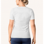 SWEDISH POSTURE Alignment T-Shirt Cotton XL Women White
