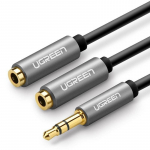UGREEN Audio lahendaja 3,5 mm Dual-Headphone 20cm