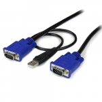 StarTech.com 10 jalga huke USB VGA 2-in-1 KVM kaabel