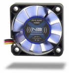 Noiseblocker BlackSilentFan 40mm arvuti korpuse ventilaator, must