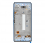 LCD Display for SAMSUNG A53 A536 HARD OLED with frame blue