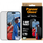 PanzerGlass Privaatsust tagav Ultra-Lai EasyAligner iPhone Air'ile