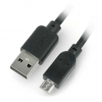 Goobay 93918 USB 2.0 Hi-Speed kaabel 1m, must