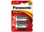 PANASONIC PRO POWER GOLD Leelispatareid C suurus (LR14PPG), 2 tk