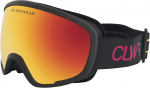Colourwear CLWR Axis Youth Ski Goggles For Kids and Teens, Red/Black