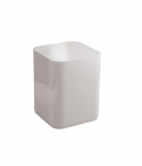 SEVENTY WASTE BIN 8 LT WHITE