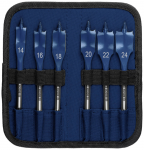 Bosch Aksessuaarid 2608900332 Puusepamina fraisi komplekt 14 mm, 16 mm, 18 mm, 20 mm, 22 mm, 24 mm. Kogupikkus 152 mm. Kuusnurkne hlss 6 tk