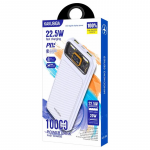 KAKUSIGA KSC-890 power bank 10000mAh | 2 x USB | 22.5W white