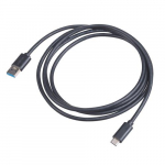 AKYGA AK-USB-29 USB-kaabel USB 3.2 Gen 2 (3.1 Gen 2) 1,8 m USB A USB C Must