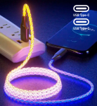 Fusion Accessories LED USB-C - USB-C 30W, 1 m