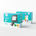 Forever Valgusproektor LED PROXIM II / 10W / 4500K / PIR / IP66