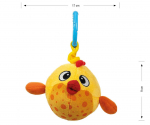 Milly Mally Pluushist rihnupendel Kalake - Beebikalake - 2882 YELLOW