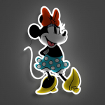 YELLOWPOP Neon Disney Minnie Full Body