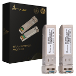 Extralink SFP+ 10G 1310nm 2-pack | SFP+ moodul | Single mode, LC, 10km, spetsiaalne HP/ARUBA jaoks