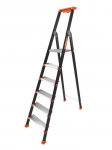 TUBESCA ALUMINUM LADDER KOLOS - 6 STEPS