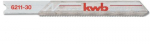 kwb 621130 jigsaw/scroll saw/reciprocating saw blade Jigsaw blade Bimetal 2 pc(s)