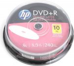HP DDP10+ DVD+R DL 8,5 GB 8x 10 tk