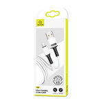 USAMS Kabel U52 microUSB 2A Fast Charge 1m biay/white SJ435USB01 (US-SJ435)