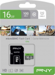 PNY Micro SDHC 16GB Class 10 P-SD16GU1100EL-GE