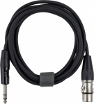 Fuj:tech 6,3 mm TRS-hendusega isane XLR-hendusega emane signaalikaabel, 5 m, must