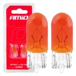 Amio Halogeenlambid T10 W5W W2.1x9.5d 12V 2tk blisterpakendis