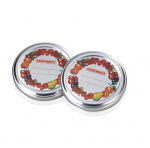 LEIFHEIT Jar caps 10pcs. 8.2cm for jars with a rounded rim. 7.5cm