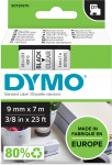 DYMO D1 lint 9 mm, must lbipaistva, 7 m (S0720670)