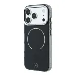 Mercedes-Benz Mercedes PC/TPU kahekihelise MagSafe-korpus iPhone 18 Pro' jaoks, must/antrasiit