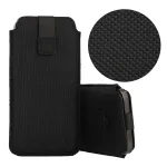 Fusion Accessories HIT Pouch Case (Size XXL) for Samsung S25 Ultra/S24 Ultra/M35/M23/A16 5G/Xiaomi Redmi 14C design 2 black
