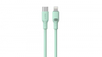 HAVIT CB6281 USB-C Lightning kaabel, 1 m (roheline)
