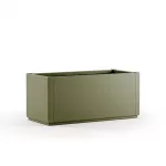 stefanplast Ristkmnelise lillekastiga Ethica 80x36x35cm, roheline
