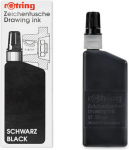 Rotring Isograph Bottled Liquid Ink, titetint, 23 ml, must (S0194660)