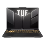 ASUS TUF Gaming F16 FX607VJR-TU305W | Mecha Gray | 16 " | IPS | WUXGA | 1920 x 1200 pikselit | 144 Hz | Anti-glare | Intel Core 5 | 205H | 16 GB | DDR5 | SSD-mahu 512 GB | NVIDIA GeForce RTX 3050 Laptop GPU | GDDR6 | 6 GB | Windows 11 Home | 802.11ax ...