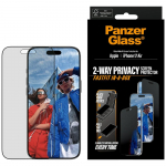 PanzerGlass Privaatsust tagav Ultra-Lai Fastfit iPhone Air'i jaoks