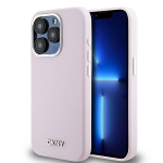 DKNY DKHMP15LSMCHLP iPhone 15 Pro 6.1" rowy/pink kvakaaneline vedel silikoonist vike metallist logo MagSafe