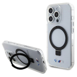 BMW BMHMP15XURST iPhone 15 Pro Max 6.7" przeroczysty/clear hardcase Ring Stand M Collection MagSafe